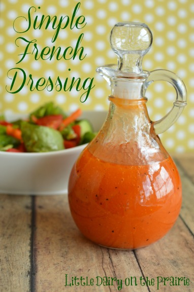 Simple French Dressing | Delicious Homemade Salad Dressing Recipes | balsamic salad dressing
