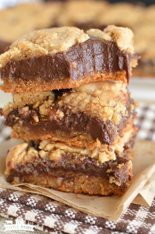 peanut butter fudge cookie bars